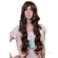 75cm X LONG Light Brown Wave Kanekalon Cosplay Hair Wig WA98